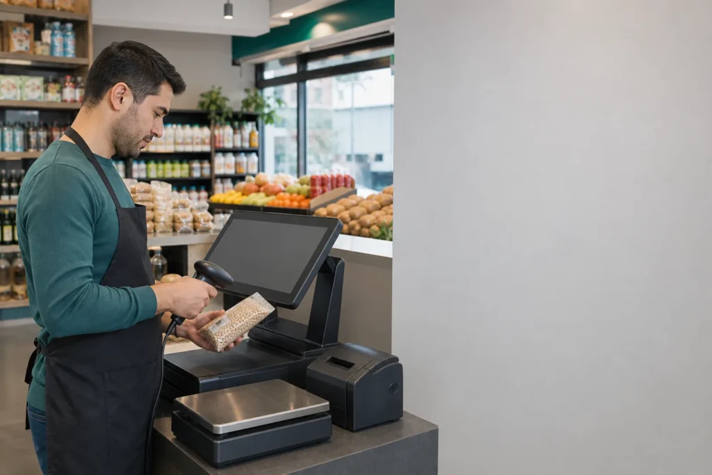 Market barkodlu satış sistemi ve POS donanımı